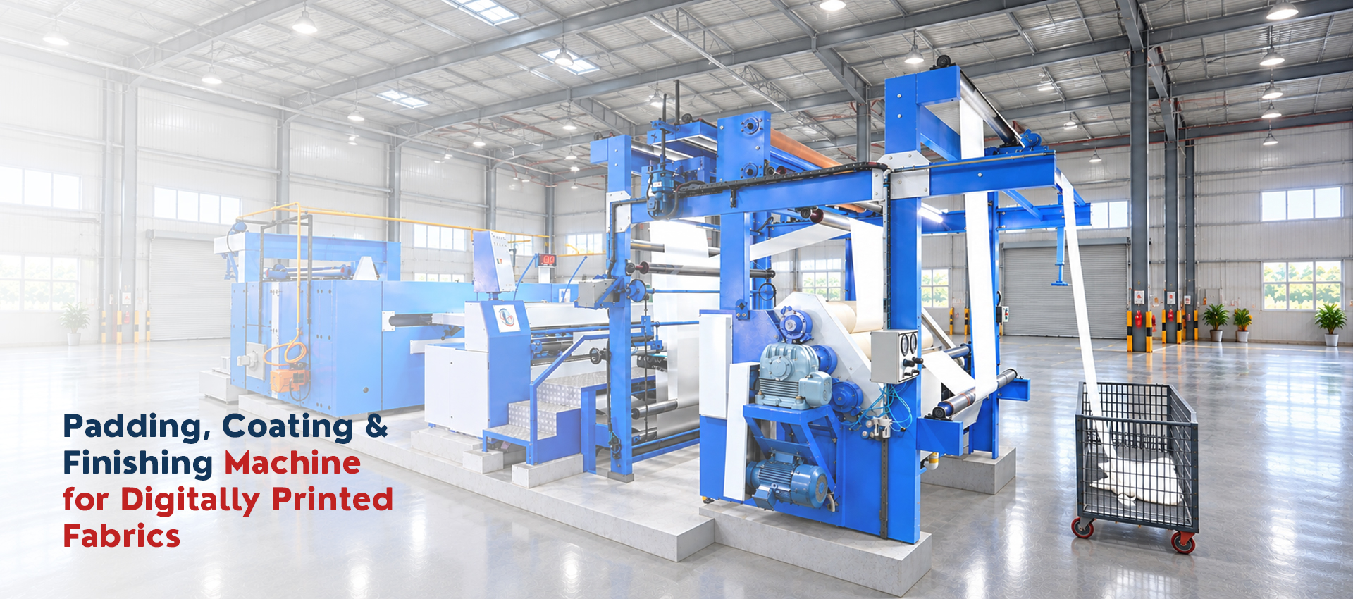 Padding, Coating & Finishing Stenter Machine
